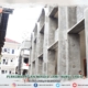 Potret perkembangan masjid jami' nurul jadid dari sebelah selatan