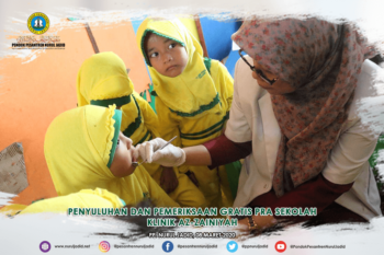 Penyuluhan dan Pemeriksaan Gratis oleh Klinik Az-zainiyah