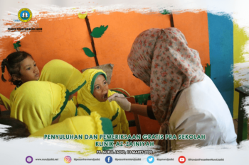 Penyuluhan dan Pemeriksaan Gratis oleh Klinik Az-zainiyah