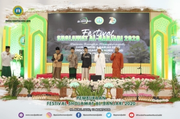 Pembukaan Festival Sholawat Al-Banjari 2020