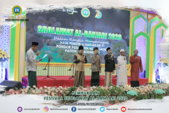 Pembukaan Festival Sholawat Al-Banjari 2020