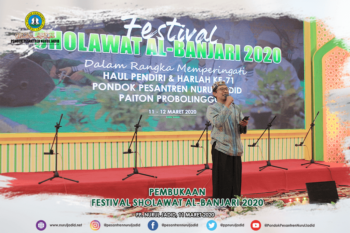 Pembukaan Festival Sholawat Al-Banjari 2020