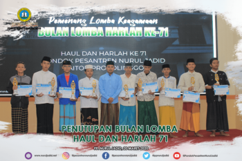 Penutupan Bulan Lomba Haul dan Harlah ke 71