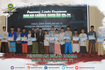 Penutupan Bulan Lomba Haul dan Harlah ke 71