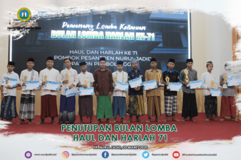 Penutupan Bulan Lomba Haul dan Harlah ke 71