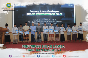 Penutupan Bulan Lomba Haul dan Harlah ke 71