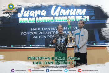 Penutupan Bulan Lomba Haul dan Harlah ke 71