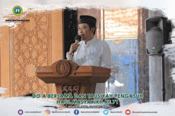 Doa Bersama dan Tausiyah Pengasuh dalam rangka Haul Masyayikh ke 71