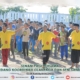 Senam Pagi Bersama oleh Bidang Koordinasi Olahraga dan Seni Santri (BKOSS)