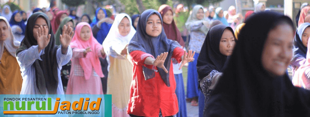 Selama Lockdown Al-Hasyimiyah Lakukan Senam di Pagi Hari
