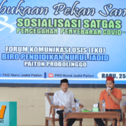 Sosialisasi Pencegahan Covid-19 di Pembukaan Pekan Lomba