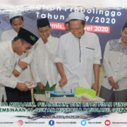 Wisuda Mutaalim, Pelantikan, dan Lepas Pisah Pengurus Pembinaan Alqur'an Musholla Raudlatul Qur'an