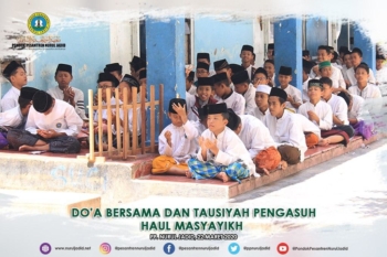 Doa Bersama dan Tausiyah Pengasuh dalam rangka Haul Masyayikh ke 71
